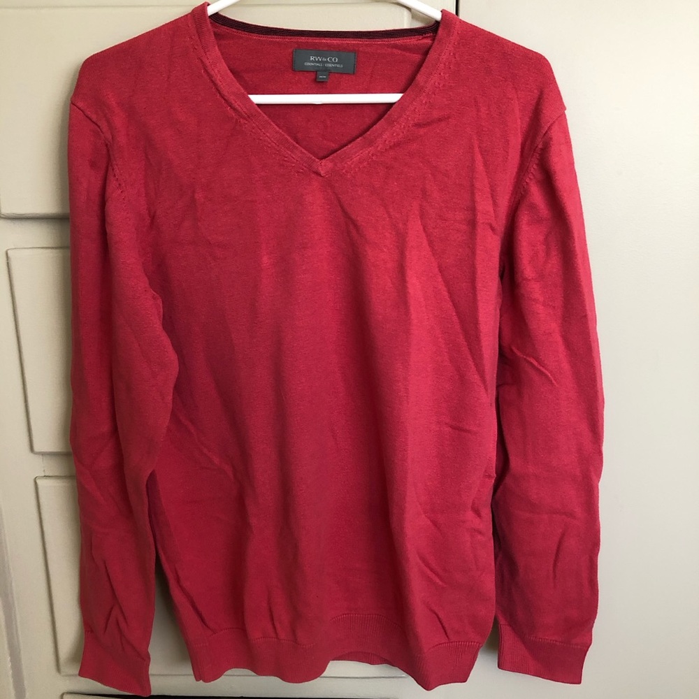 V-Neck Dress Sweater